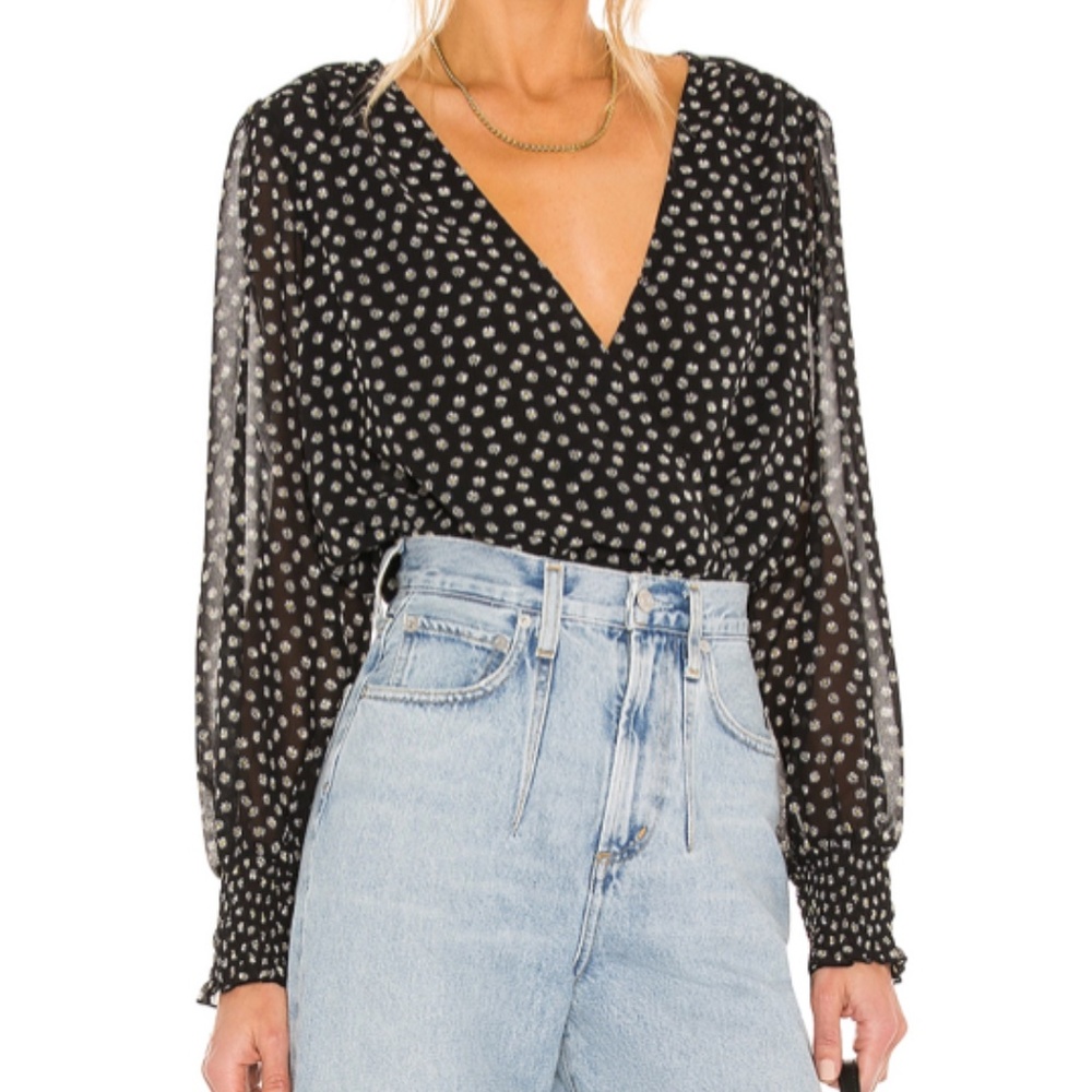 Sanctuary Cafe Blouse Medium Petite Fleur